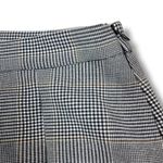 ZARA Houndstooth Plaid Scalloped Hem Mini Skirt Photo 7