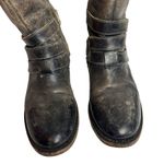 FREEBIRD by Steven  Womens 7 Irish Tall Leather Buckle Strap Riding Boots Brown Photo 3