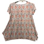 Fresh Produce  Tunic Top Orange 1X Photo 1