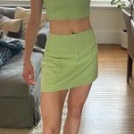 With Jean  Lucille green halter top M Photo 3