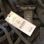 White House | Black Market Size 2 Romper Lattice Caged Neckline NWT WHBM Photo 6