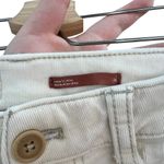 Anthropologie Pilcro High-Rise Skinny Corduroy Pants Creme Ivory Size 28 Photo 11