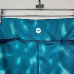 Avia Long Length Turquoise Patterned Leggings Sz L Photo 6