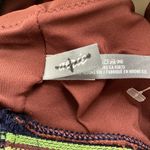 Aerie  Racerback High Neck Swim Crop Top Brown Photo 3