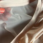 Zyia  Active Long sleeve shirt top athletic open back peach color stretchy medium Photo 4