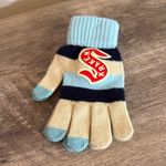 Never Worn Seattle Kraken SGA Winter Classic Knit Gloves 12/29/23 Game Vs Flyers Blue Photo 2