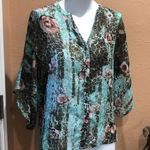 Alberto Makali  floral and animal print blouse Photo 1