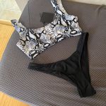 Dixperfect Swimall Sports Style Low Scoop Crop Top Bikini Set Photo 7