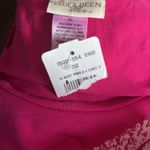 NWT Paula Deen Pink White Magnolia Rhinestone T Photo 6