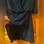 Suzi Chin  for Maggy Boutique‎ Dolman Stretch Jersey Dress in Dark Teal Size 8 Photo 8
