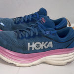 Hoka One One Bondi 8 Coastal Sky Blue Pink Running Shoes Sneakers Women’s Size 9 Photo 0