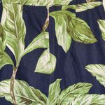 Ann Taylor Skirt Size 0 Button down Tropical Vacation Linen Blend Lined Coastal Photo 6