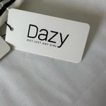 Striped Long Sleeve Polo Shirt White Size M Photo 1