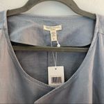 Eileen Fisher  Jacket Heavy Organic Linen Double Breasted Coat in Dawn Sz 2X NWT Photo 5