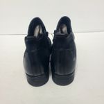 Miz Mooz  Snap Leather Suede Studded Booties Ankle Boots Black Women's 41 9.5-10 Photo 5