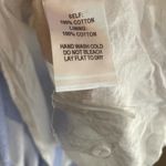 Lulus Cotton Off the Shoulder Striped Midi Dress Photo 9