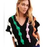Maeve Anthropologie  Bauble Knit Sweater Vest One Size Photo 0