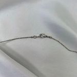 Dainty Silver Toned Rhinestone Starfish Pendant Necklace Mermaid Coquette Glam Photo 4