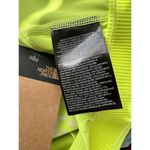 The North Face  Sports Bra Womens Size Medium Elevation Bra Neon Green Spell Out Photo 5