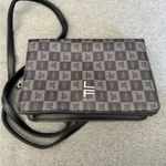 London Fog  Black and Gray Crossbody Bag Photo 0