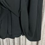 One Clothing  Black High Neck Trapeze Fit Flowy Mini Dress Size Medium Photo 7