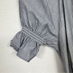 Gal Meets Glam  Blue Micro Plaid Midi Dress Womens 00 Belted Trad Wife Classic Photo 11