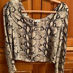 Tobi Snakeskin Top Photo 1