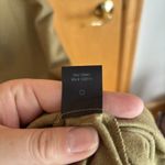 Jenni Kayne Riviera Slip Dress Womens Small Safari Green Raw Silk V-neck Maxi Photo 5