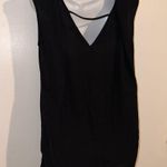 Halogen Women’s Black Sleeveless business casual Top vback Size XS Photo 2