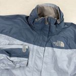 The North Face HyVent Women's Blue Gray Rain Jacket Coat Medium M Photo 1