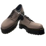 Dr. Martens  1461 Quad Platform Shoes Leather Oxford Mauve Black‎ Size 13* Photo 4
