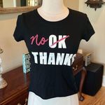 Cold Crush Black Crop Babydoll Graphic Baby T Shirt Photo 0