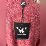 White Mark brick red boho midi dress with embroidered yoke. NWT. Size XL. Photo 6