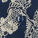 Catherines Catherine’s Print Blouse Top Black Print Size 2X Career Office Church Mature Photo 8