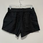 AYR  Black Linen Pull-On‎ Shorts Size Small Photo 2