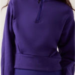 Athleta  Altitude Polartec Half Zip Sweatshirt in Noble Blue - Size XS Photo 0