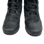 The North Face Black Nuptse Purna Suede Leather Faux Fur Boots Photo 2