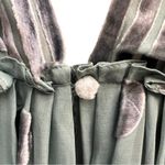 BCBGMAXAZRIA RUNWAY Women’s Green Velvet Dress, XS Photo 5