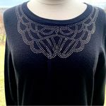 Vila Milano BLACK WOOL BLEND SWEATER Photo 11