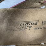 Rafting Goldstar Size 40 9.5 Sandal Soft Footbed Patent Micro Leather Strappy Photo 7