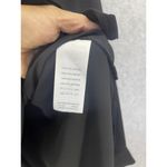 J.Crew Women's Button Up Blouse Solid Black Sheer Long Sleeve Size 2P Petite Photo 4