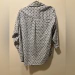 Sonoma Floral Button Down Shirt - Blue and White Photo 1