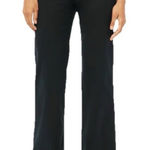 J.Crew Factory $118.00 Wide Leg Patch Pocket Pants Black Size 32P Photo 0