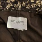 Hugo Buscati  Chocolate,Gold metallic lace over Dress from his masterpieces Photo 5