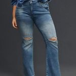 Pilcro  by Anthropologie The Icon Mid-rise Flare Jeans Medium Blue Jeans Size 29 Photo 4