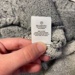 Derek Lam‎ 10 Crosby Gray Melange Cotton V Neck Lace Up Crop Sweater Size 6 Photo 7