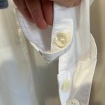 STAUD Clea White Collared Midi Shirt Dress Minimalist Chic Resort Wear Small Size 2 Photo 7