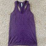 Athleta  Momentum Allure Printed Tank Top Purple Active Women’s XS Photo 3
