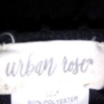 Urban Rose  3X Swiss Dot Black Babydoll Top Plus Photo 6