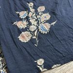 Lucky Brand 🌿  Navy Floral Top – Size XXL Photo 6